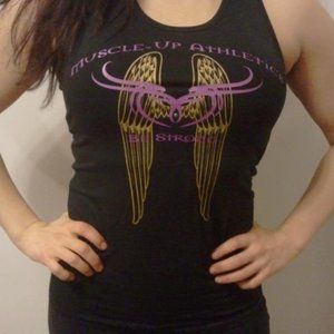 Black alo CoolFit Racerback Tank Top - Never worn